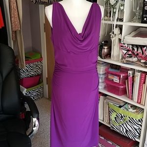 Beautiful Lauren Ralph Lauren Dress Size 12 Purple